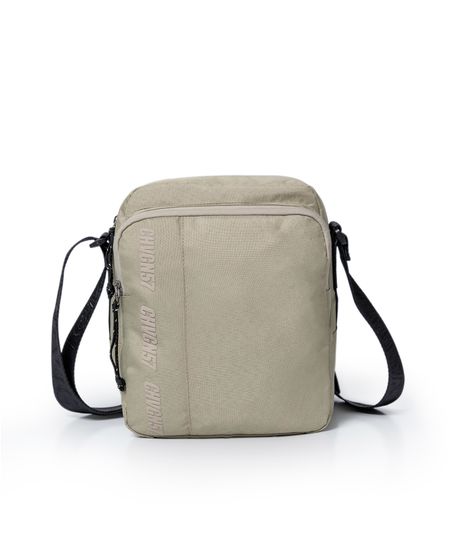 Bolso Manos Libres Unisex Repelente al Agua en Poliéster con Detalles en Nobuck
