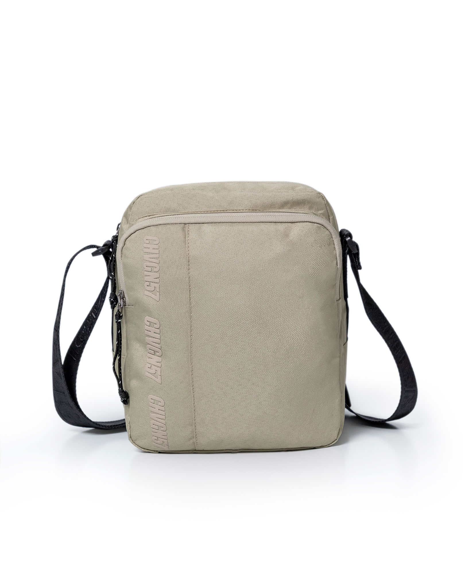 Bolso Manos Libres Unisex Repelente al Agua en Poliéster con Detalles en Nobuck