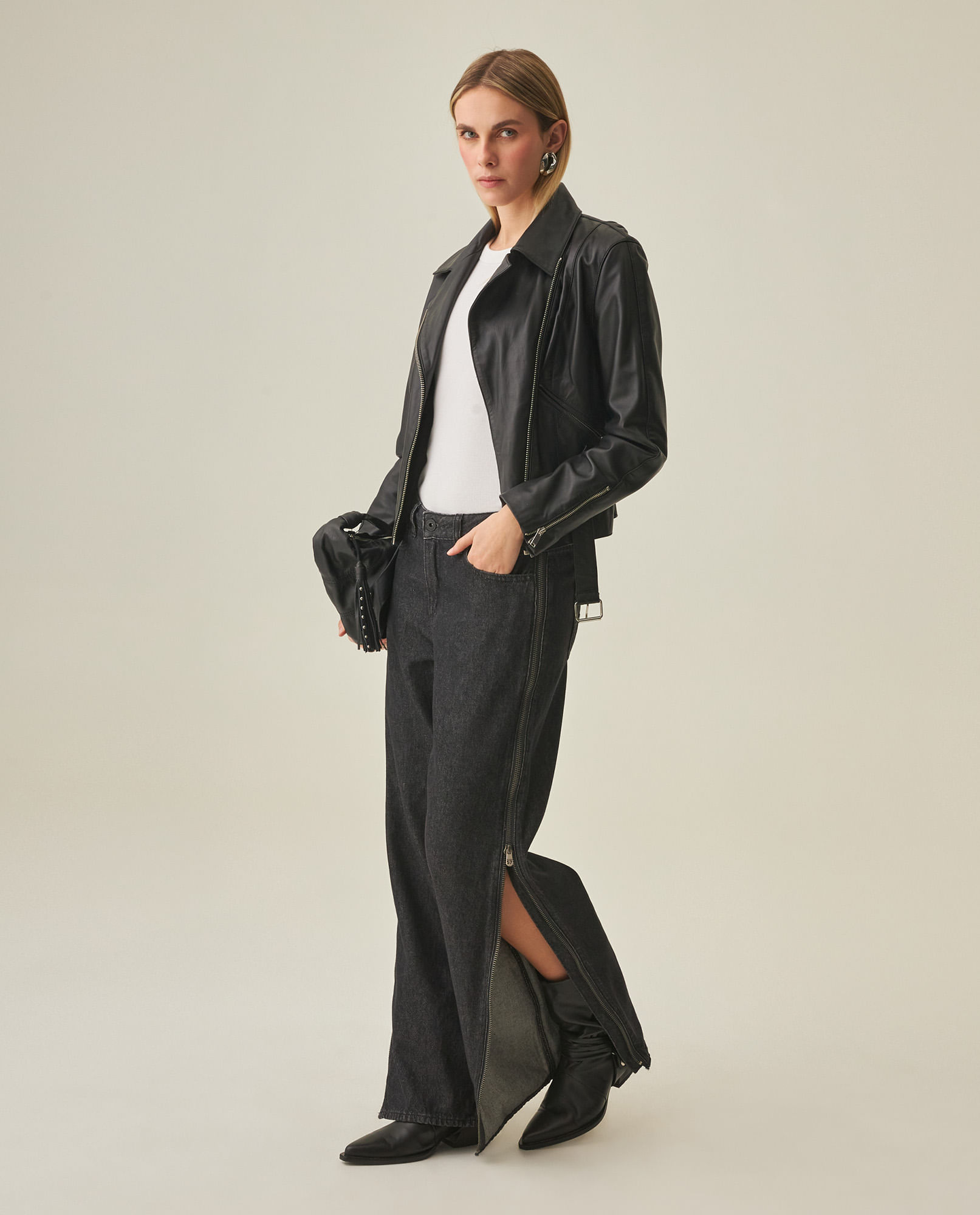 Jean Straight Fit para Mujer