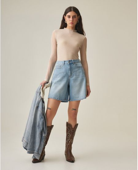 Short de Denim para Mujer