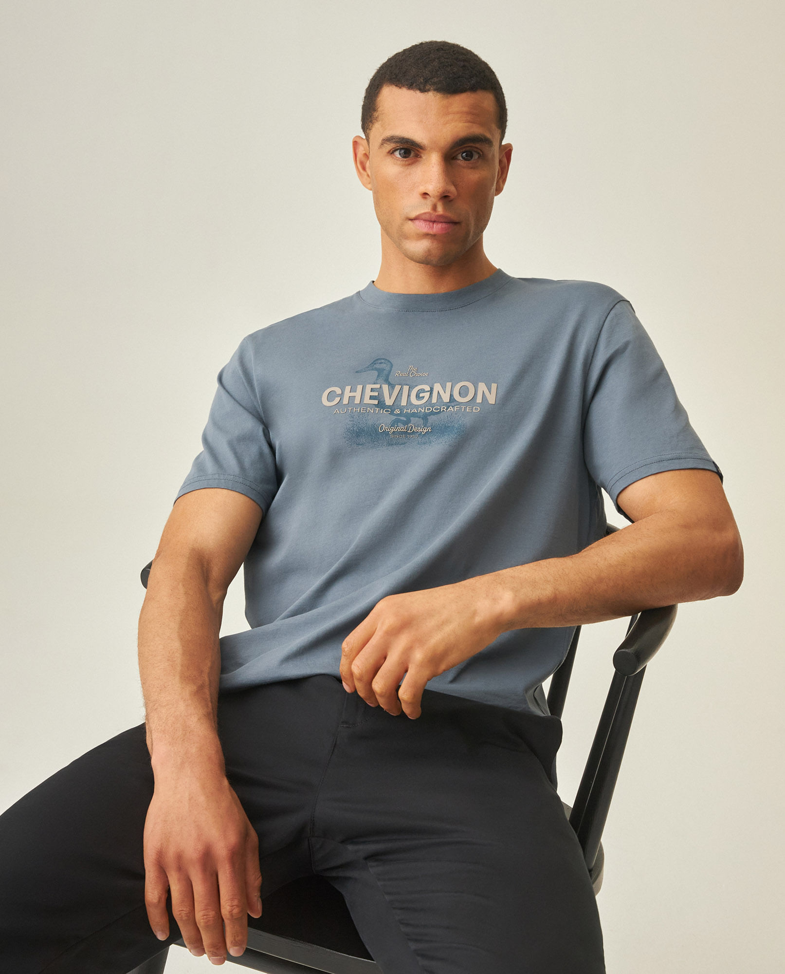Camiseta Gráfica Slim para Hombre