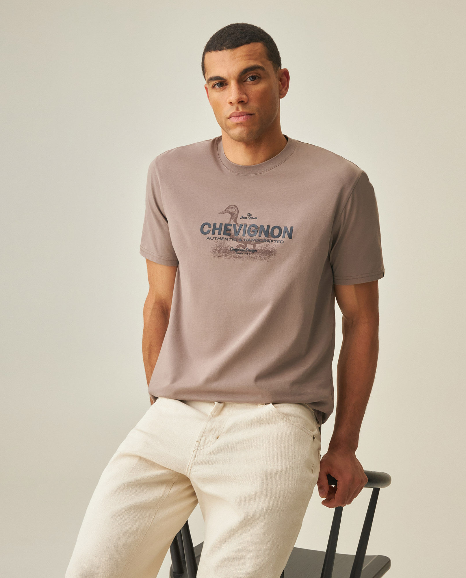 Camiseta Gráfica Slim para Hombre