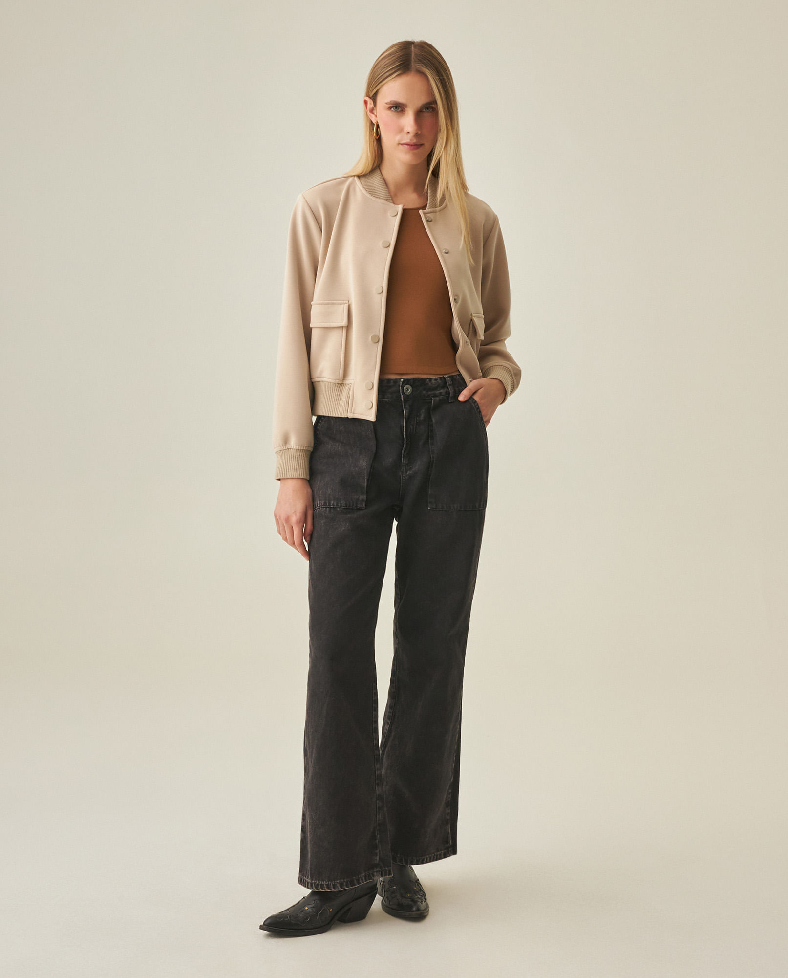 Pantalón Straight Fit para Mujer