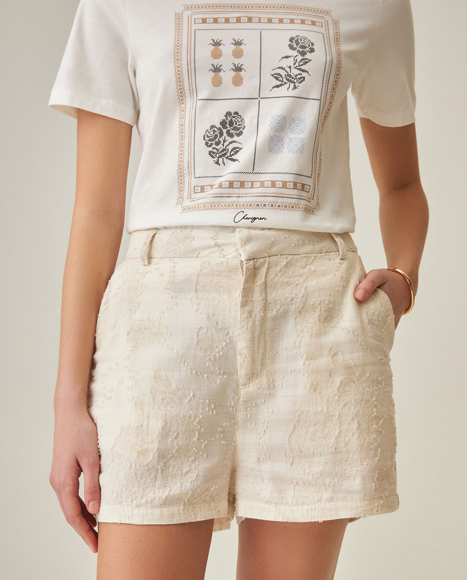 Short Chino para Mujer
