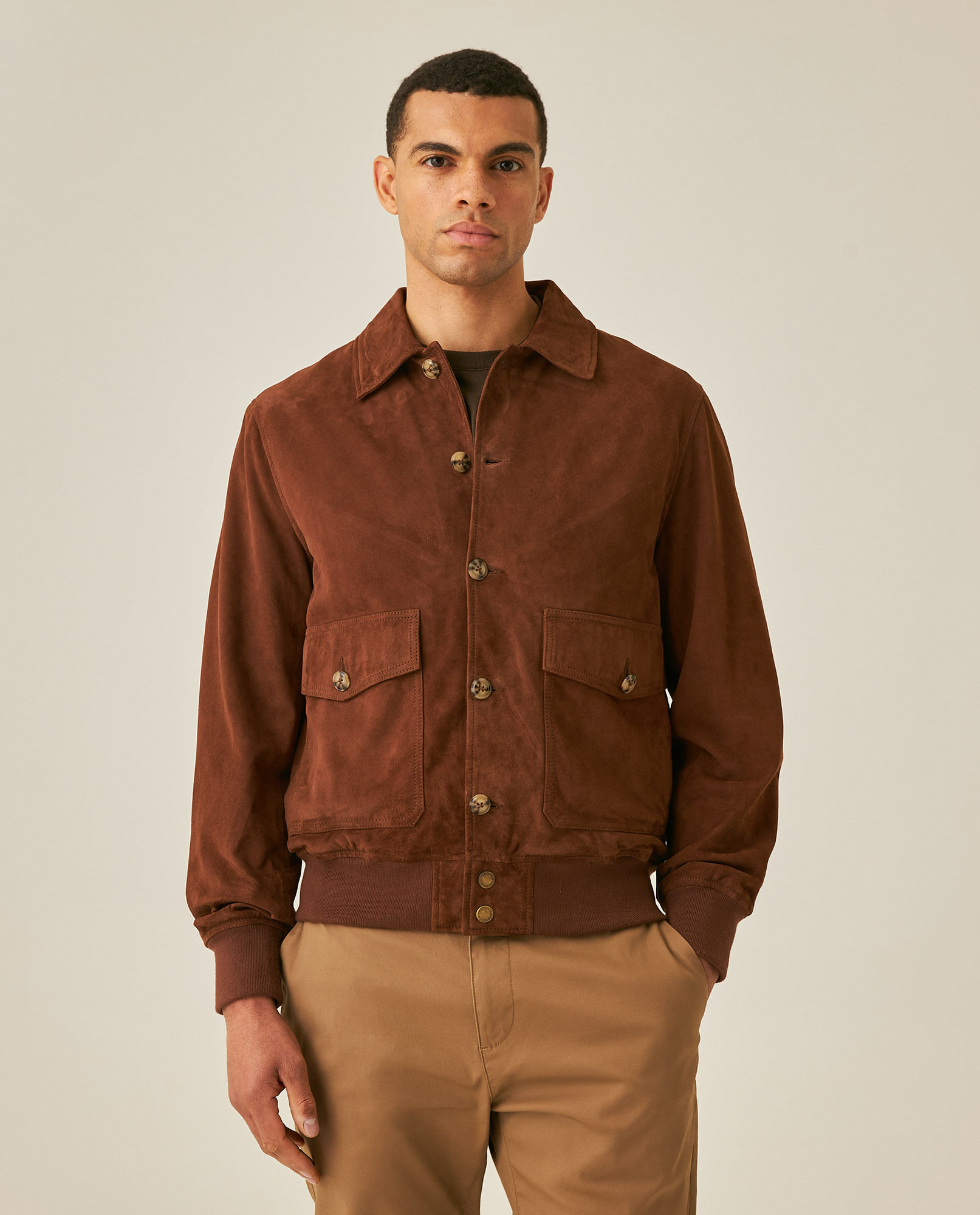 Chaqueta Bomber Utilitaria de Hombre