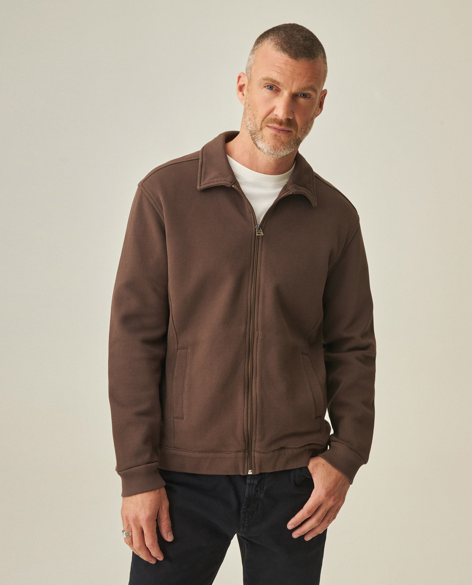 Chaqueta con Textura para Hombre