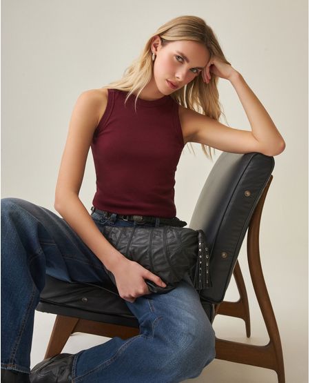 Camiseta Bordada para Mujer
