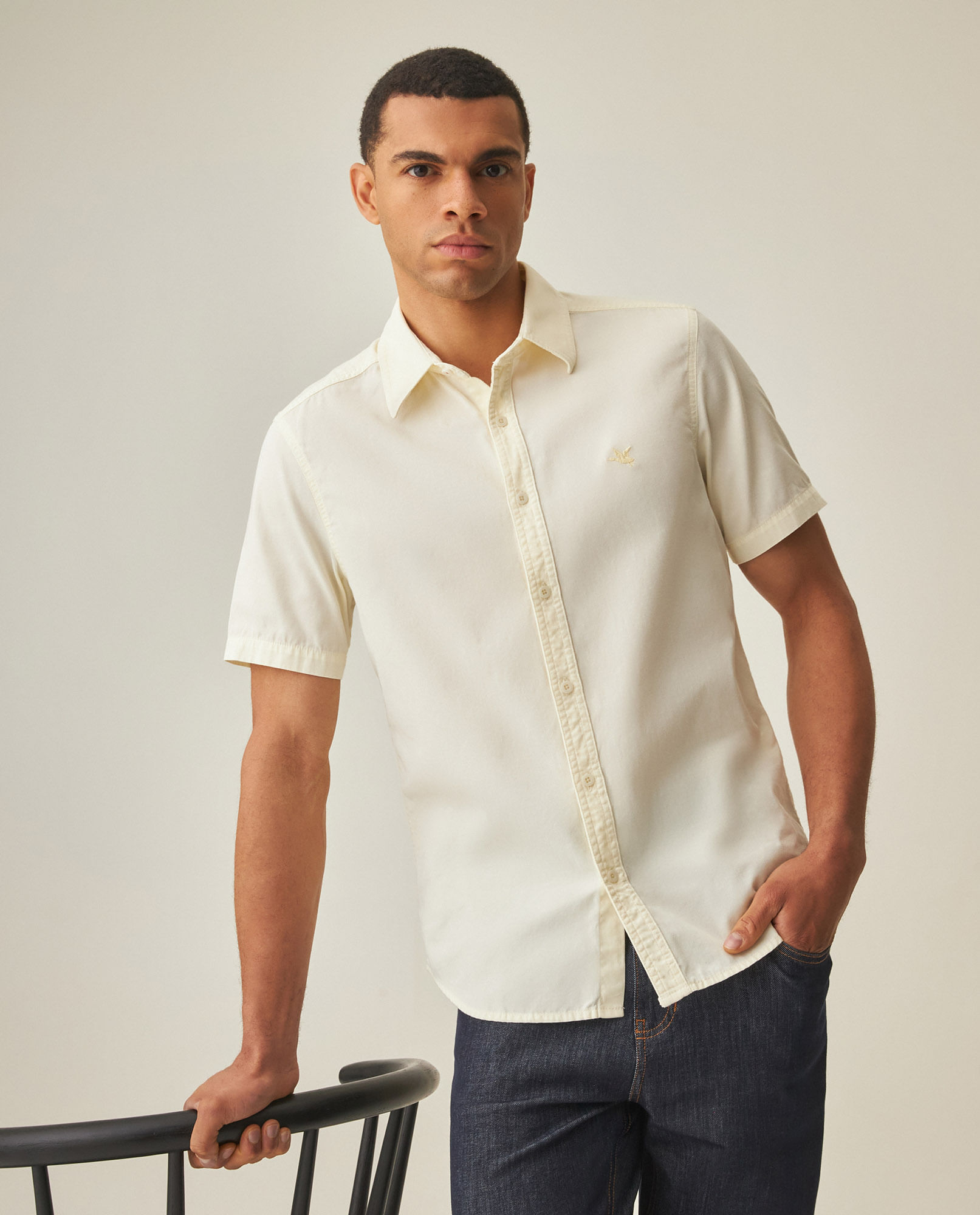 Camisa Slim Fit de Hombre