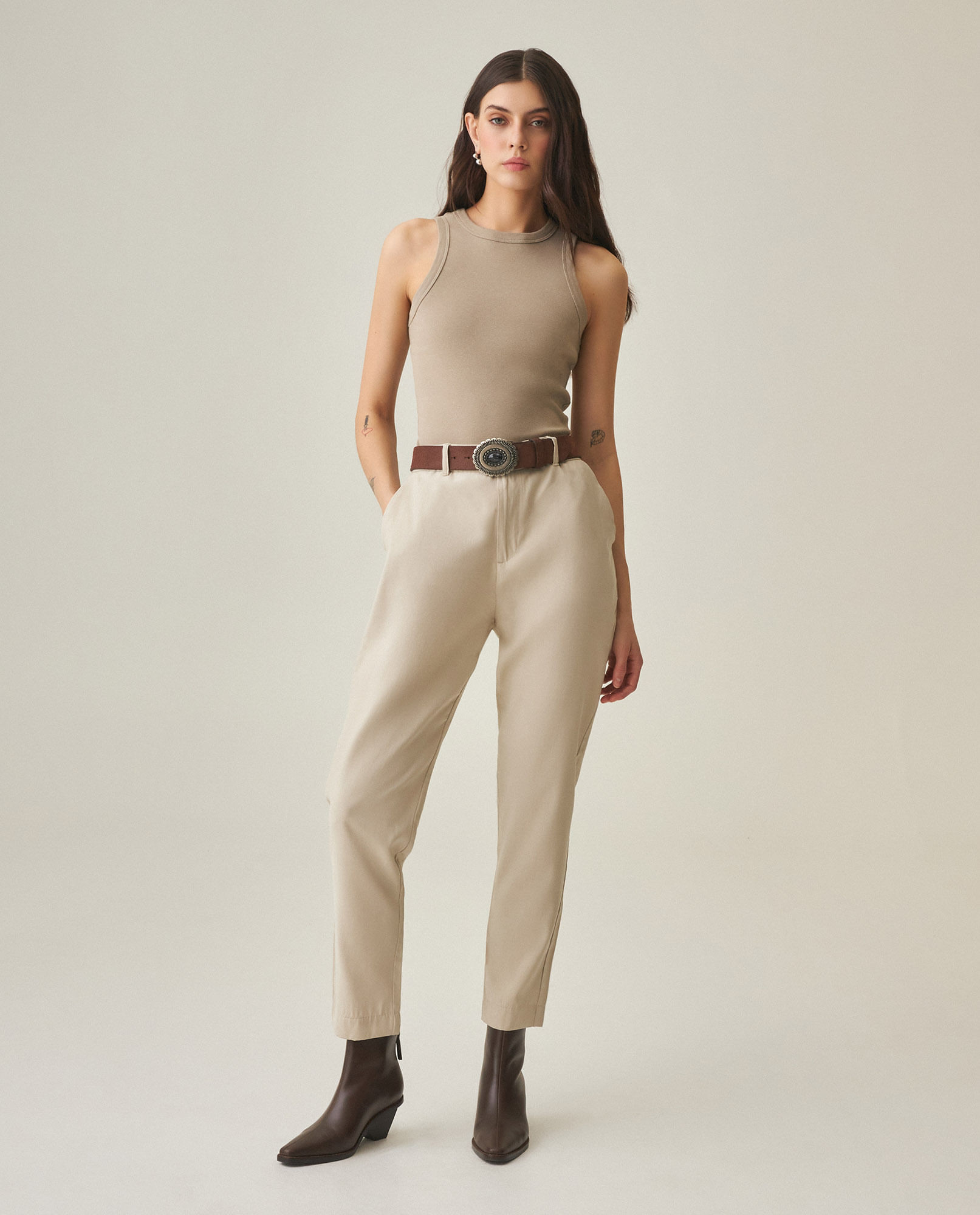 Pantalón Recto para Mujer