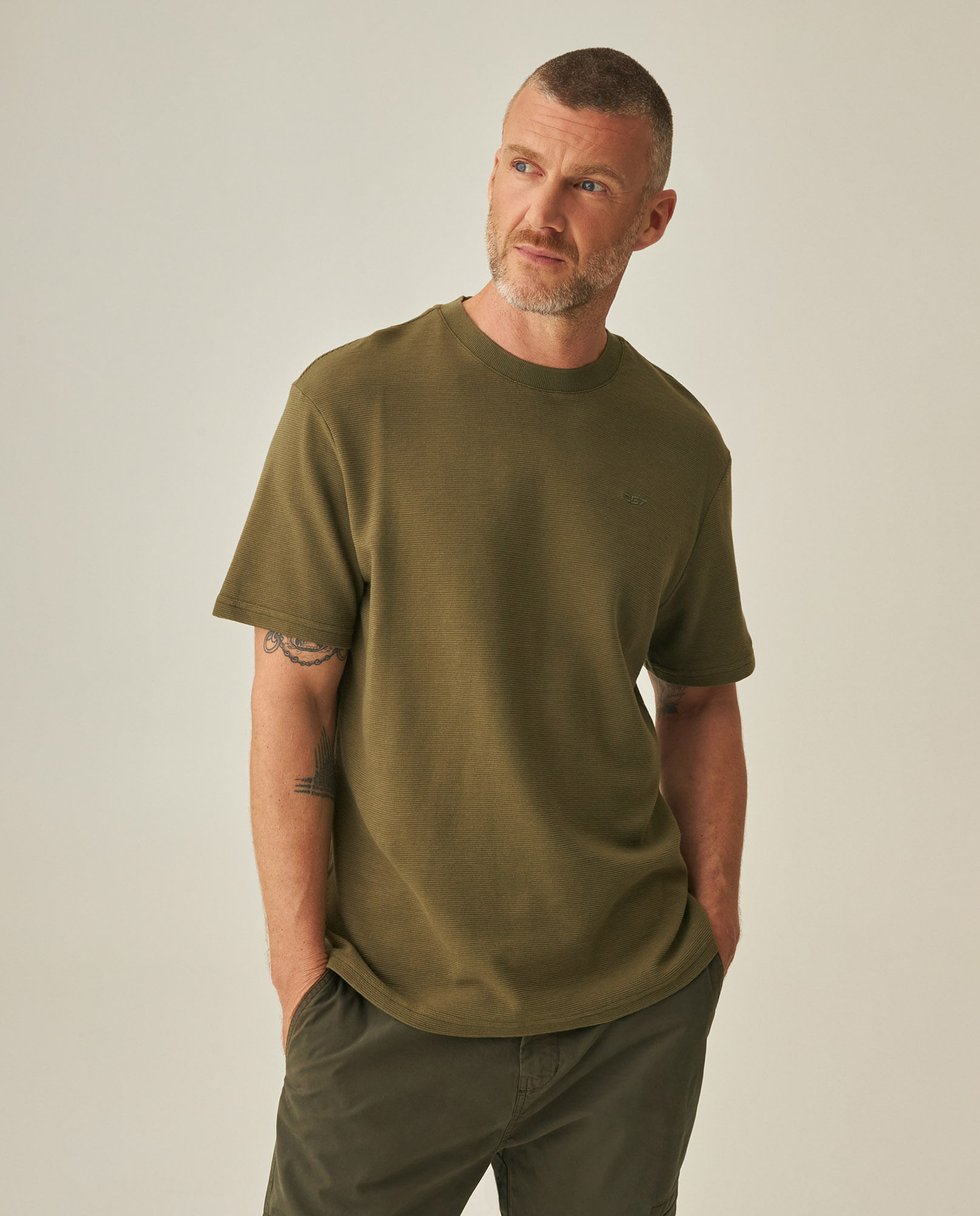 Camiseta Gráfica Slim para Hombre