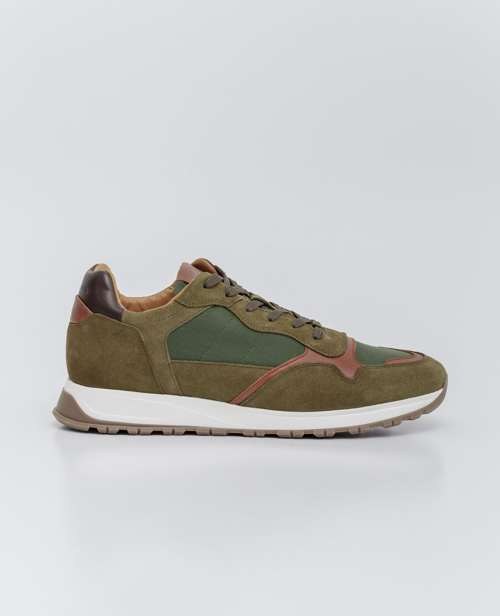 Tenis de Hombre, Estilo Runner - Cueros y Material Textil