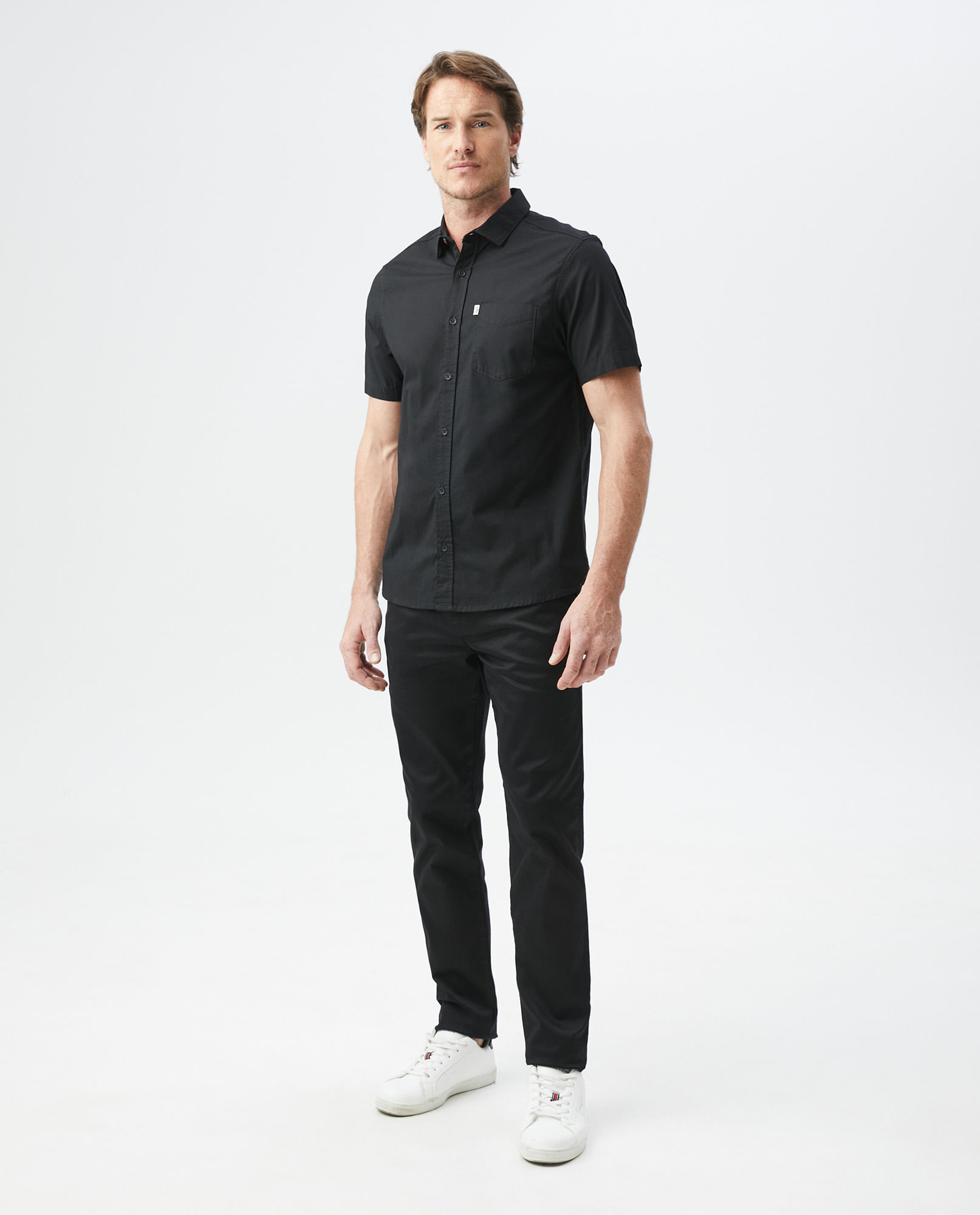 Pantalón Chino Tiro Medio para Hombre