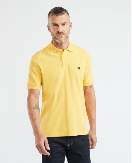 Camiseta de Hombre Tipo Polo, Classic Fit Manga Corta - Piqué 100% Algodón
