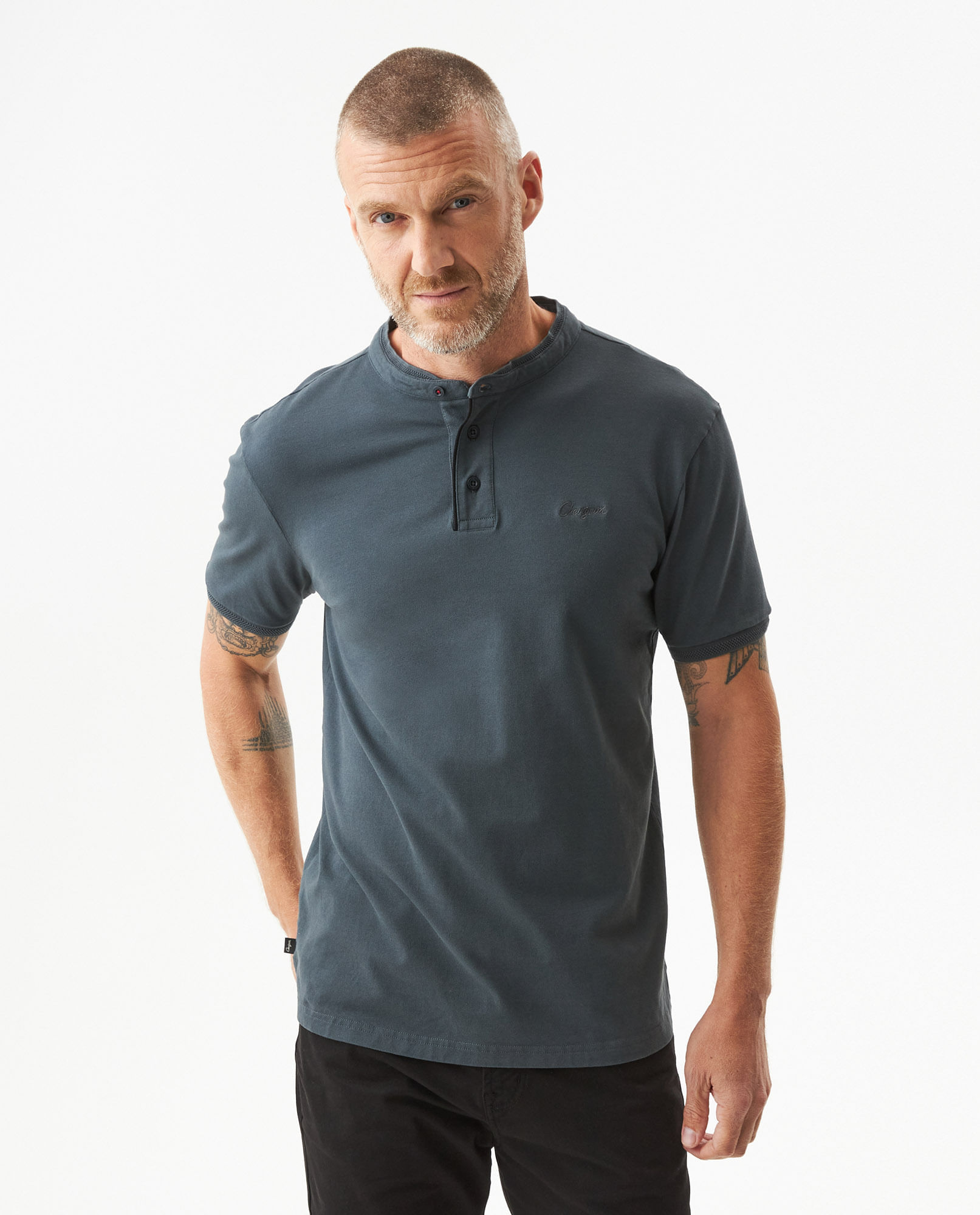 Camiseta Tipo Polo para Hombre