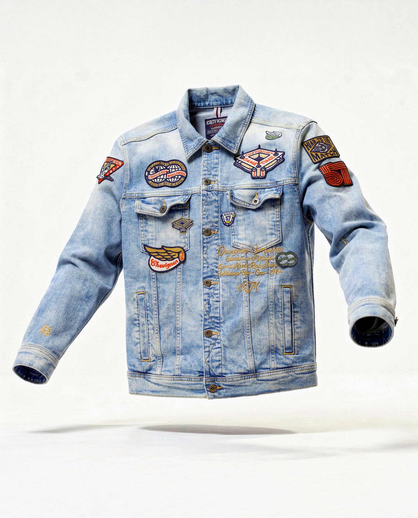 Chaqueta Trucker de Denim Mundialista