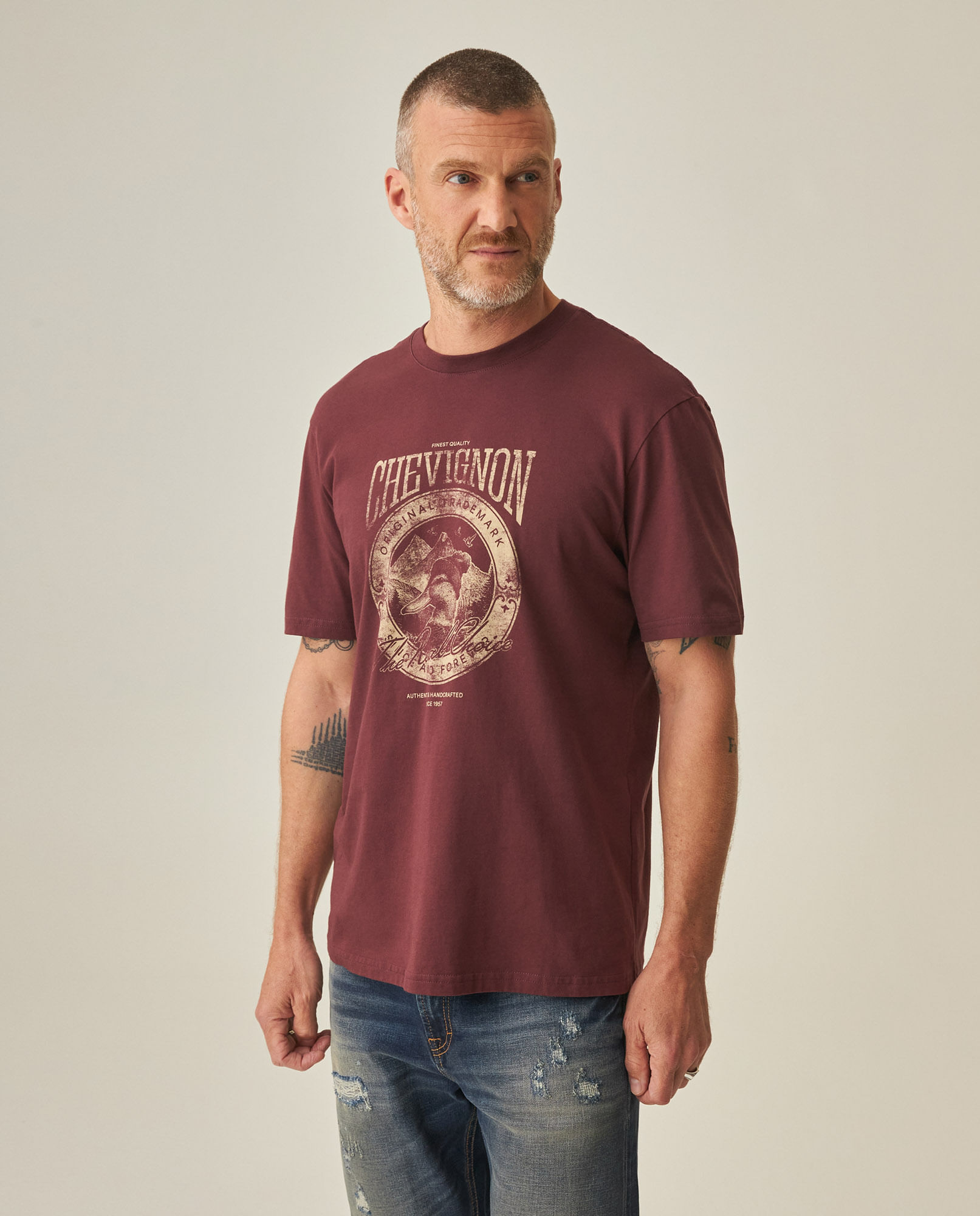 Camiseta Slim para Hombre