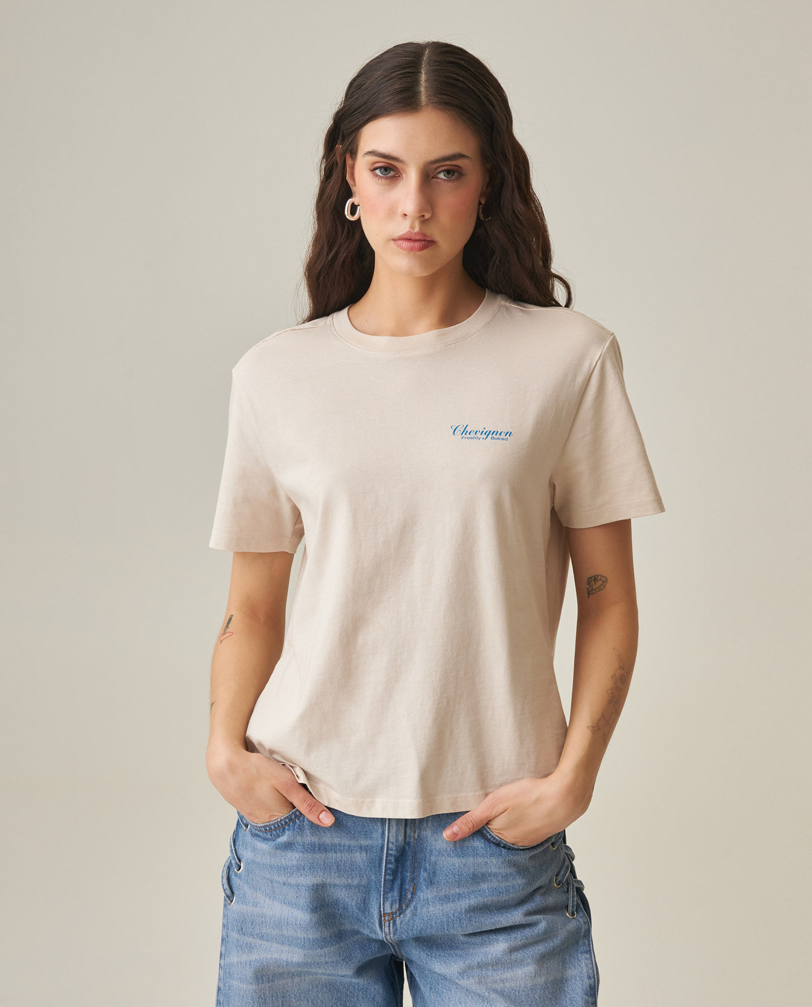 Camiseta Estampada para Mujer