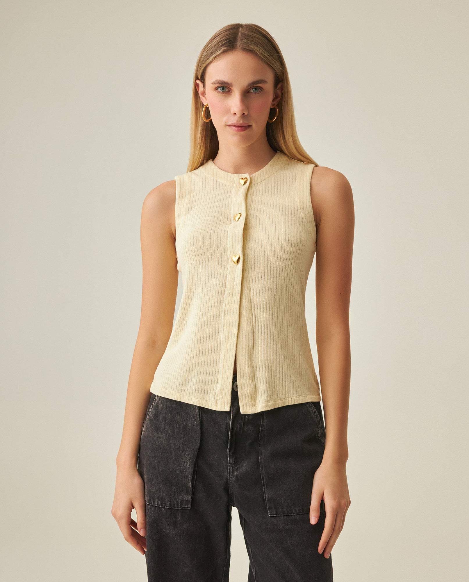 Top con Textura para Mujer