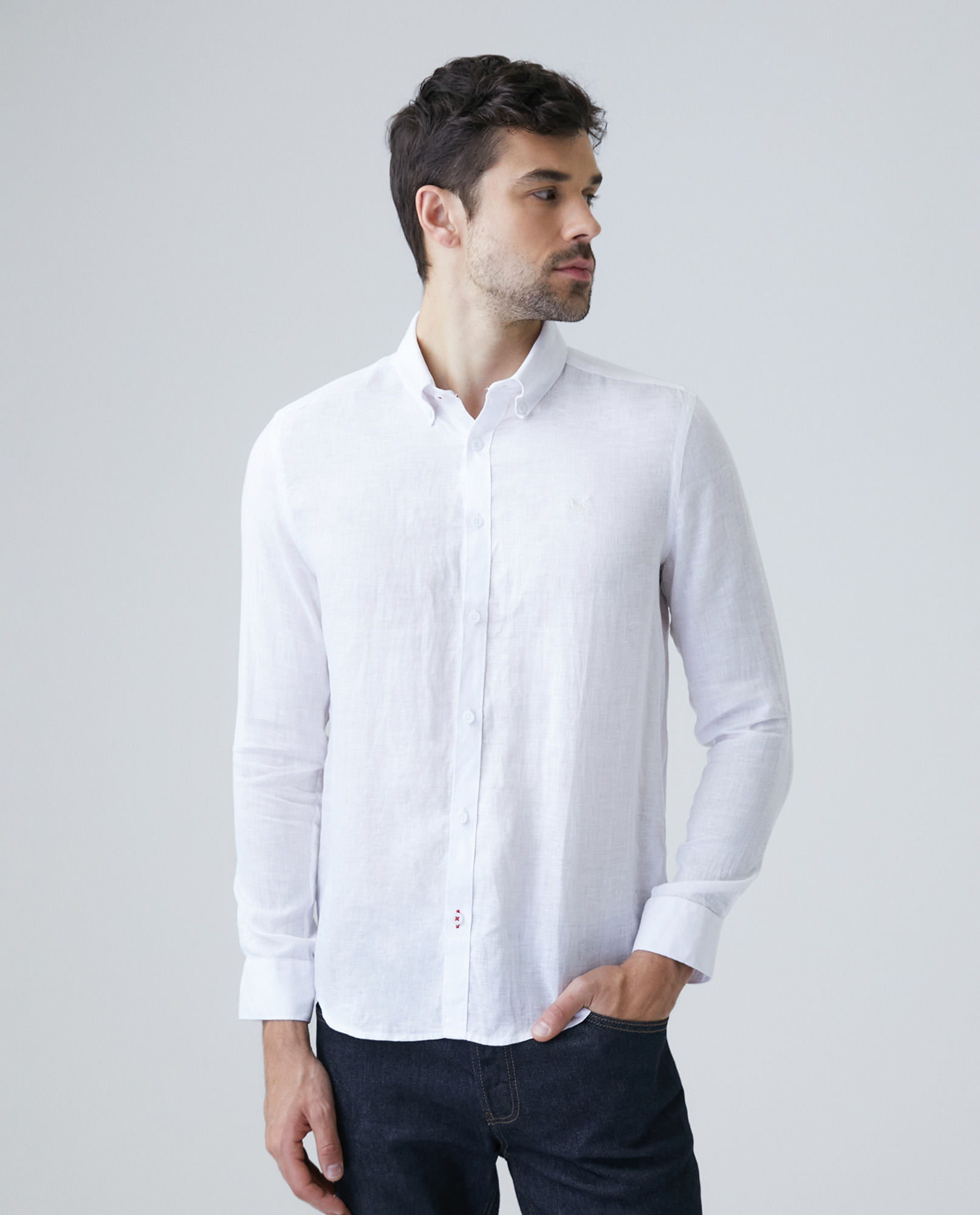 Camisa Algodón-Lino Chevignon