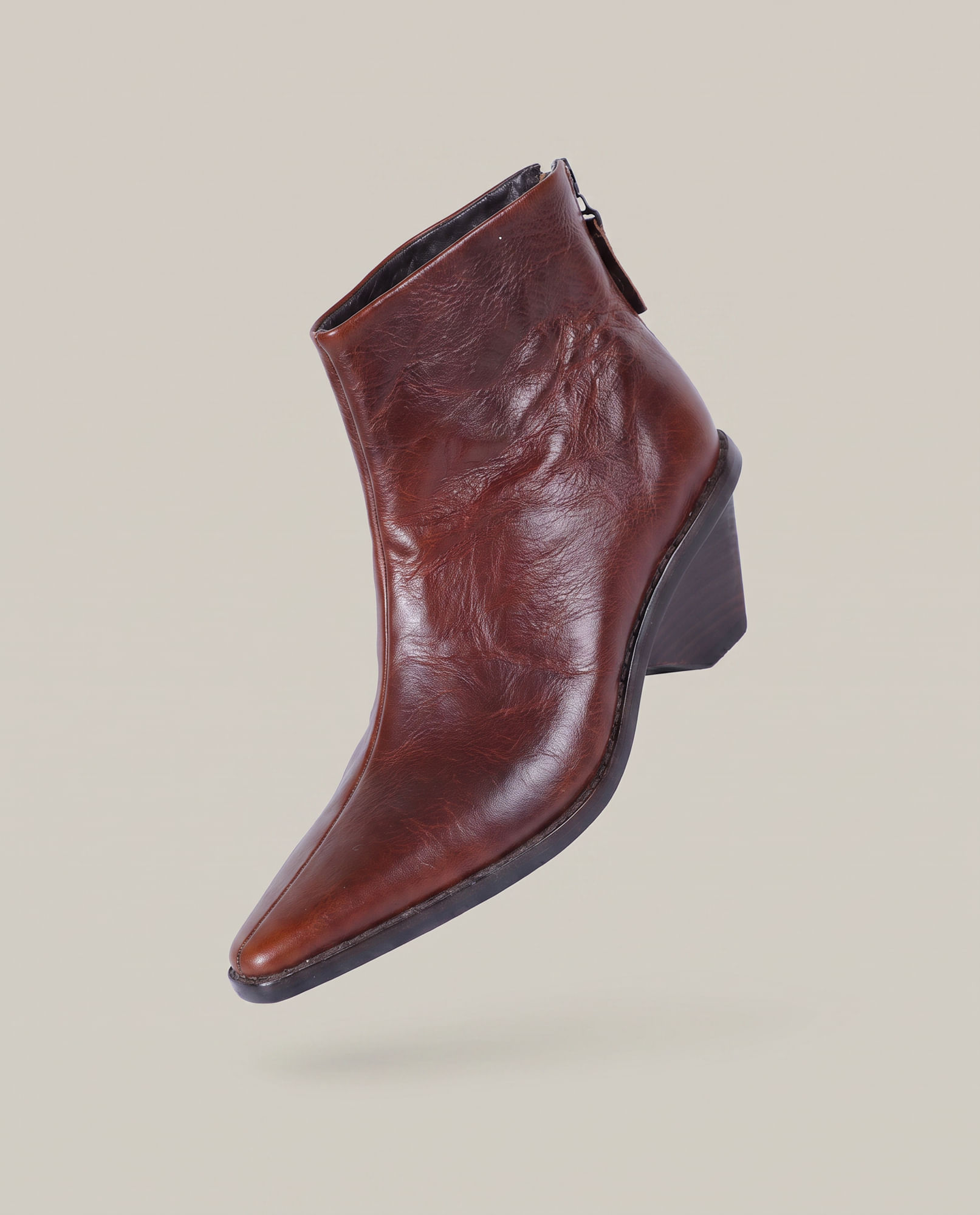 Bota de Piel Vacuno para Mujer